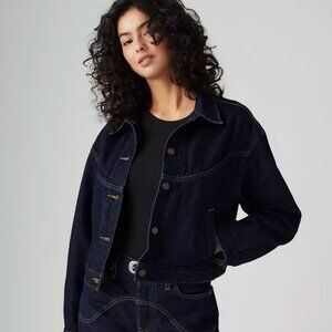 Levi's Premium Shrunken '90s Western Trucker Jacket size XS/S